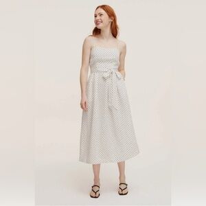 NWT Kate Spade x Target Sleeveless Polka Dot Midi Dress Size L